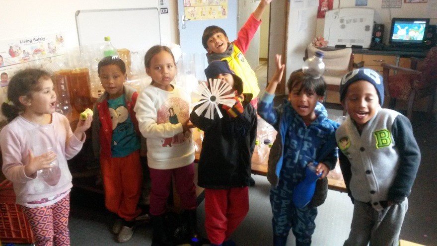 Little People is a centre that caters for children with disabilities such as autism, aspergers and ADHD. On Mandela Day the staff at Little People ran workshops where their children made “buckets of love” hand out