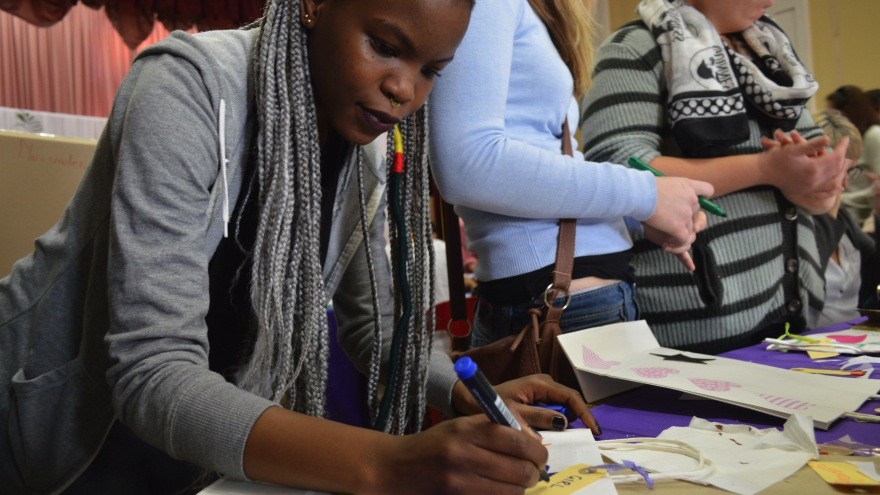 The Rape Crisis Centre invited members of the community in and around Mowbray to decorate and create care packs for rape survivors