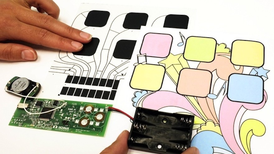 Novalia, founded by Dr Kate Stone allows you to turn static objects into musical instruments
