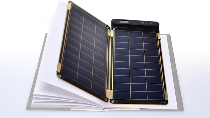 Yolk Solar Paper charger