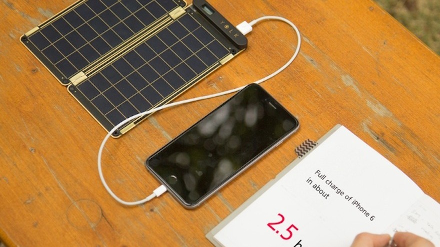 Yolk Solar Paper charger