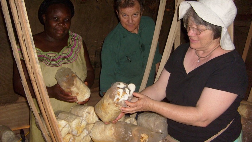 Doug and Dr Sandra Williams in Ghana