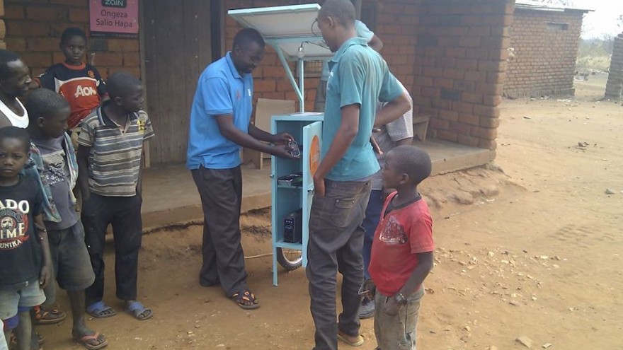 Juabar's solar kiosks provide much needed energy to rural areas