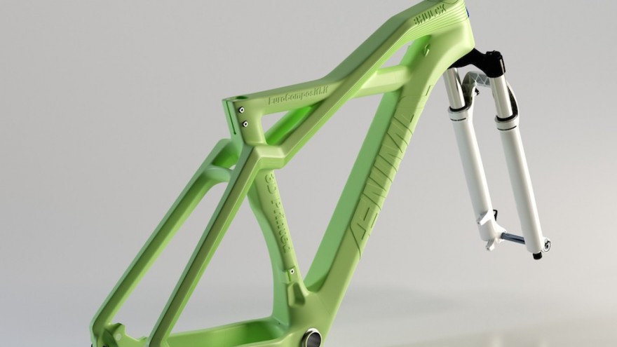 The Bhulk bike frame