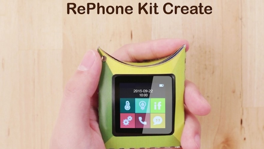 The RePhone kit is fully customisable 