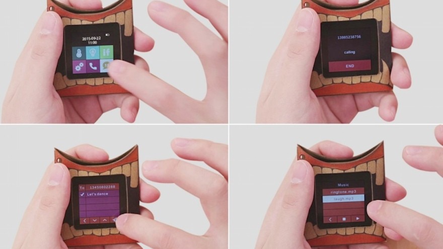 The RePhone kit is fully customisable 