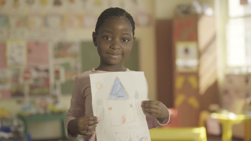 KFC Add Hope used drawings from 250 impoverished children. 