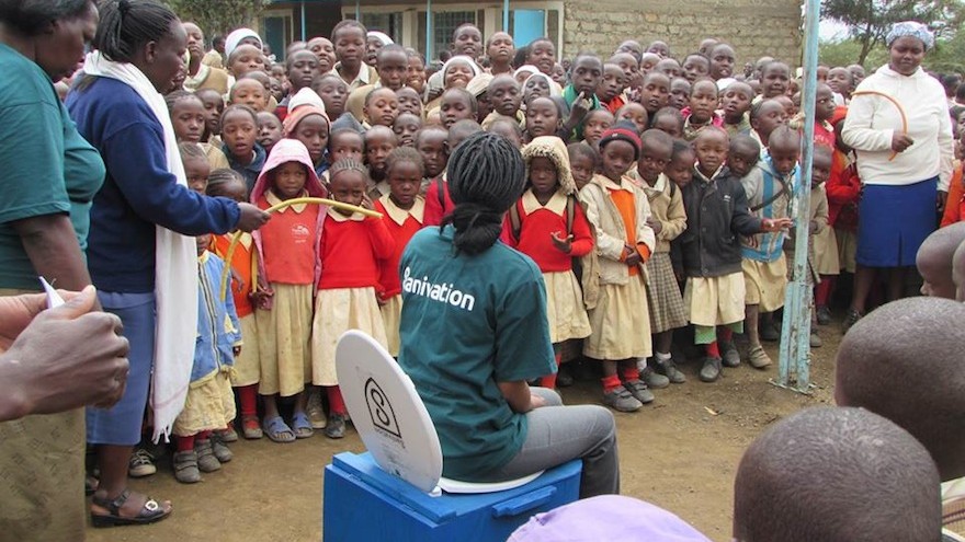Sanivation installs toilets in Kenya’s homes and, in exchange for a small monthly fee, picks up the waste and turns it into a clean cooking fuel