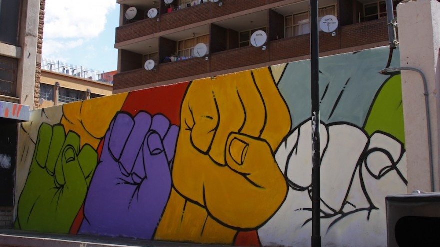 King Deb mural