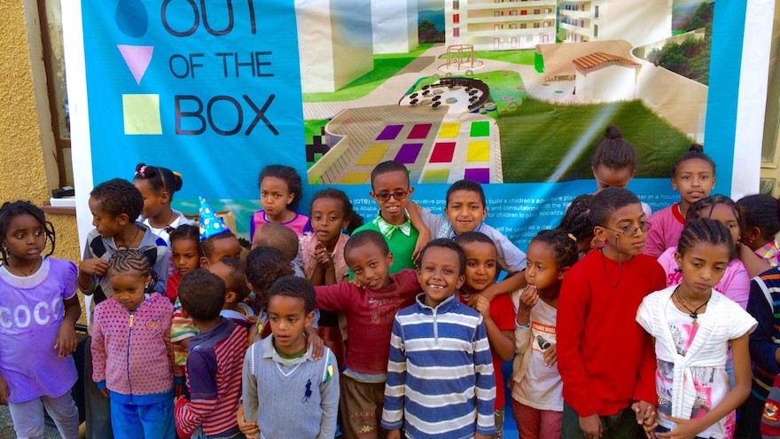 Out of The Box is an innovative project that aims to build the first adventure playground in the inner city of Addis Ababa, Ethiopia