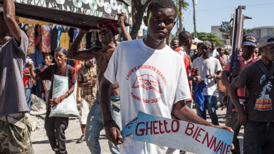 The Ghetto Biennale brings local and international art to informal Haitian neighbourhoods. 