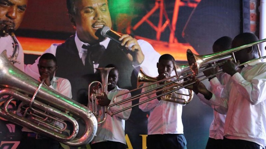 Music, art and dance helps children escape a life on the streets