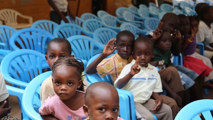 Music, art and dance helps children escape a life on the streets
