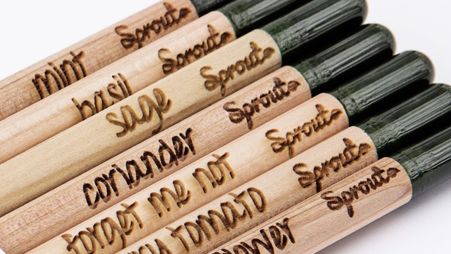 Plantable pencils challenge use and chuck away culture Design Indaba