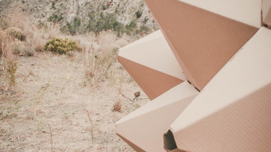 Helix, a nomadic shelter made for one 