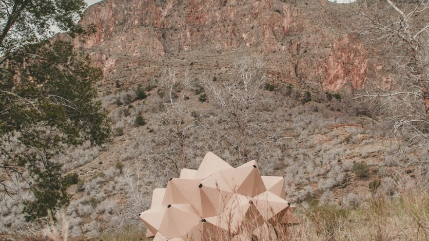 Helix, a nomadic shelter made for one 