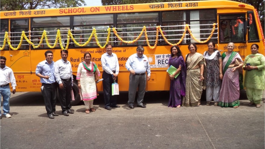 School on Wheels in Mumbai