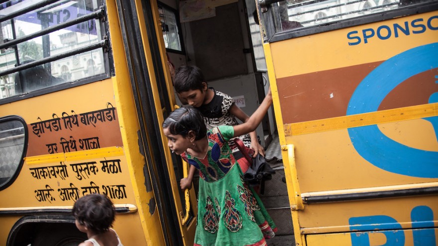 School on Wheels in Mumbai