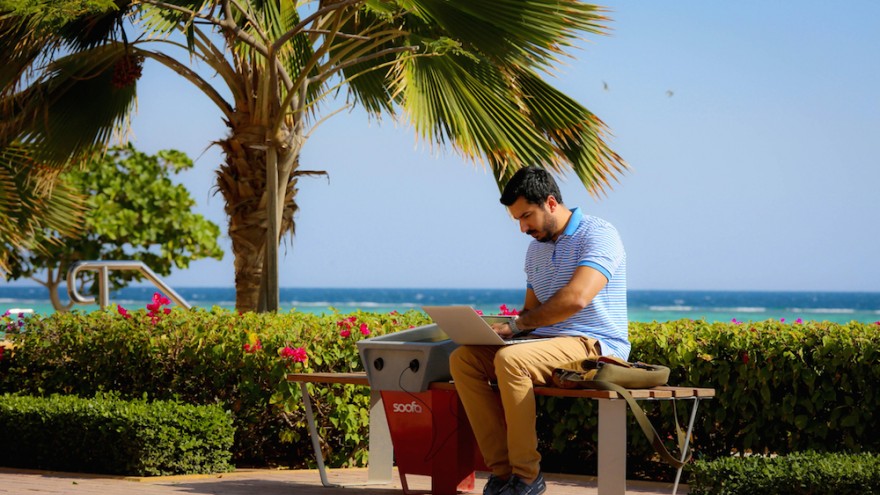 Soofa Bench in Dubai 