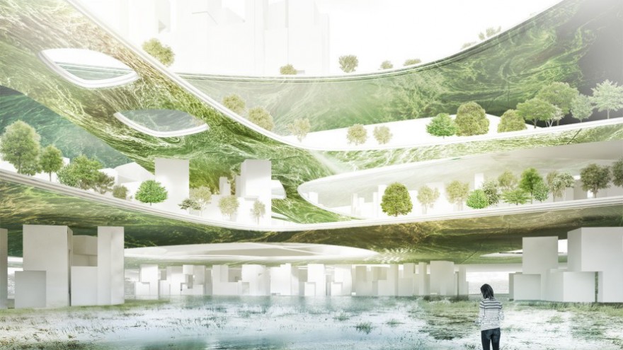 Liberland algae-powered city