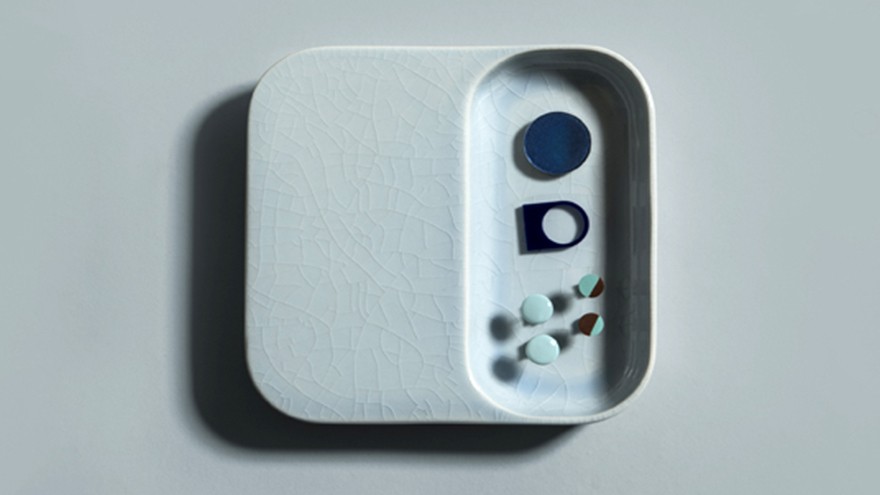Ceramic trays by Benjamin Hubert & Layer Design