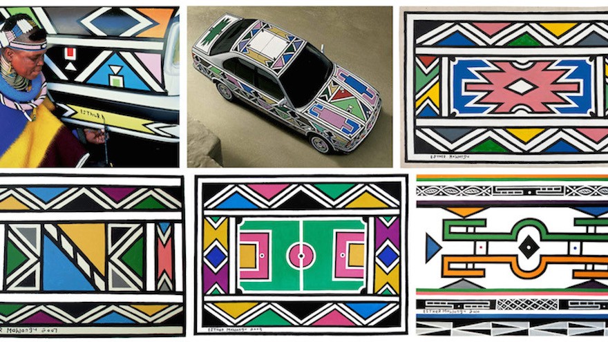 World renowned Ndebele artist and educator Esther Mahlangu’s releases her second one-of-a-kind Ndebele-inspired design for BMW.