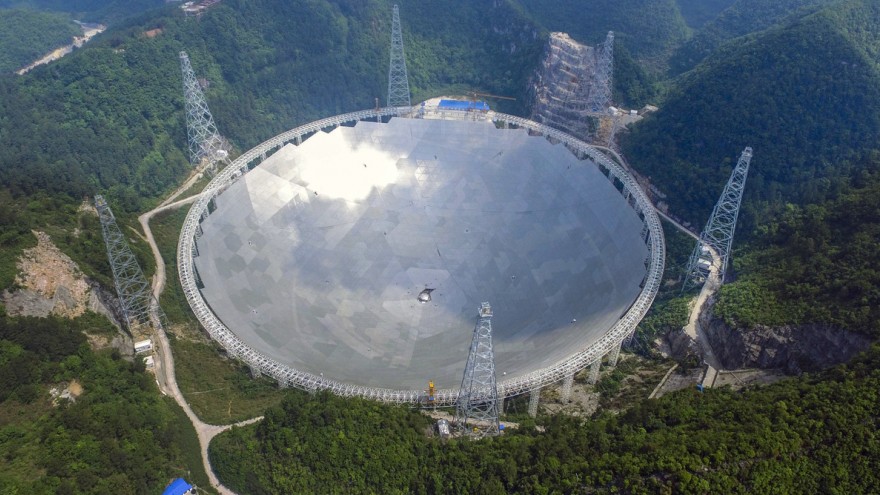 China's massive radio telescope