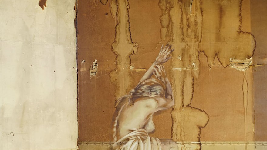 Here are some recent images from Faith47's ongoing 7.83Hz project, which contrasts fragility in society and in our minds