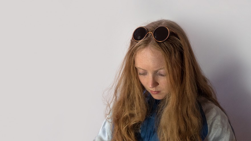 Lily Cole wears Wire Glasses and was an integral part of the design process