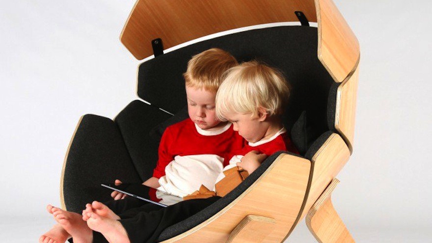 Hideaway Chair Children's Chair by Think & Shift