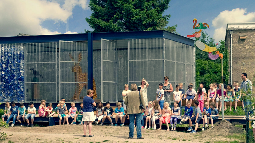 PET Pavilion public space