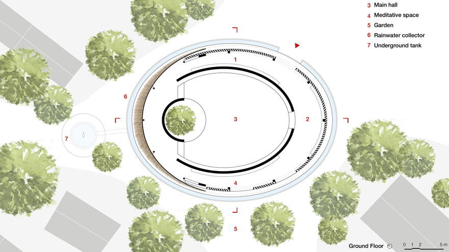 HUT design concept by KPRA