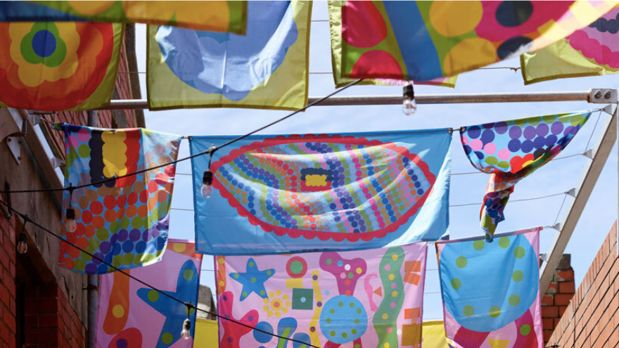 Credit: Sunnyside, Nicole Reed, Morag Myerscough