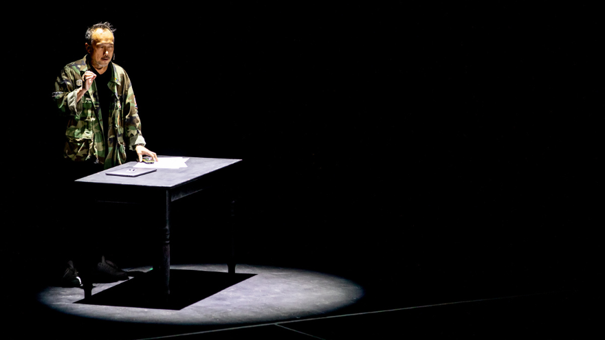 Robert Wong on stage at Design Indaba Robert Wong on stage at Design Indaba