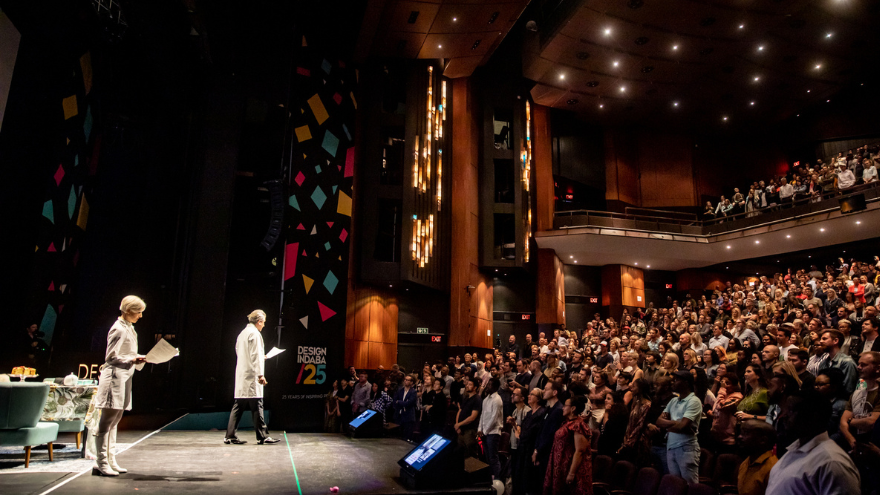 Honey & Bunny on stage at Design Indaba Conference Honey & Bunny on stage at Design Indaba Conference