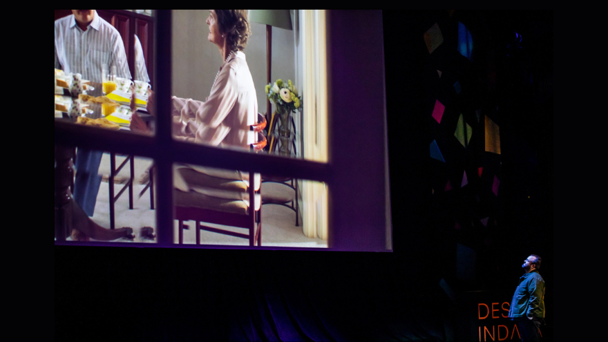 Rick Brim on stage at Design Indaba