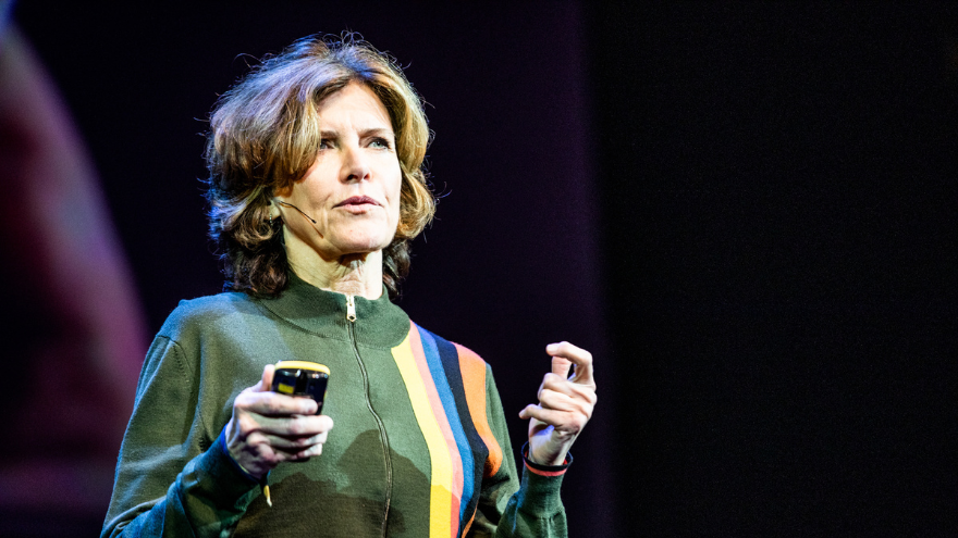 Jeanne Gang on stage at Design Indaba