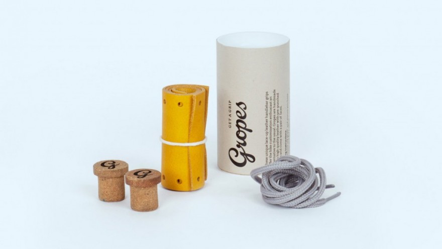 Gropes handlebar grips by Nonusual. 
