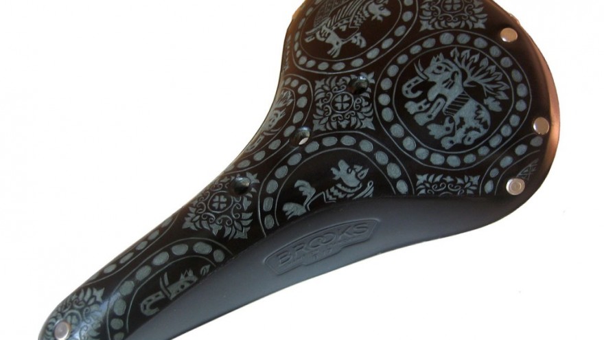 Byzantine saddle design by Kara Ginther. 