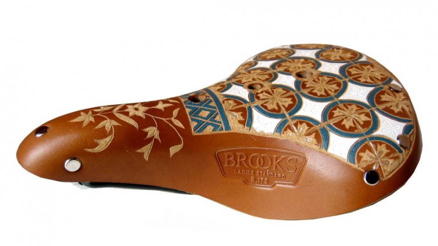 Brooks saddle design by Kara Ginther. 