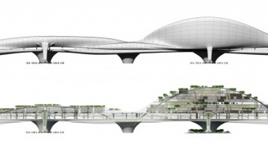 Paik Nam June Media Bridge by Planning Korea. 