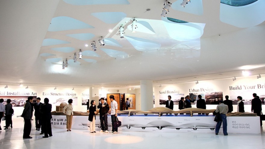 Paik Nam June Media Bridge by Planning Korea. 