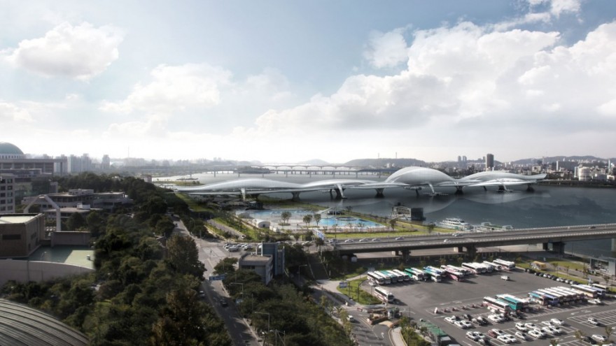 Paik Nam June Media Bridge by Planning Korea. 