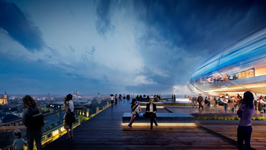 Luxembourg Royal Hamilius by Foster + Partners. 