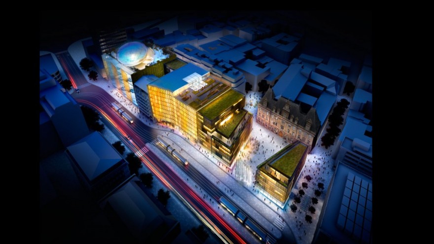 Luxembourg Royal Hamilius by Foster + Partners. 