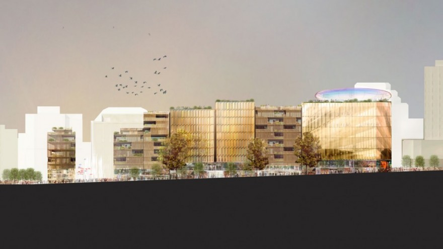 Luxembourg Royal Hamilius by Foster + Partners. 