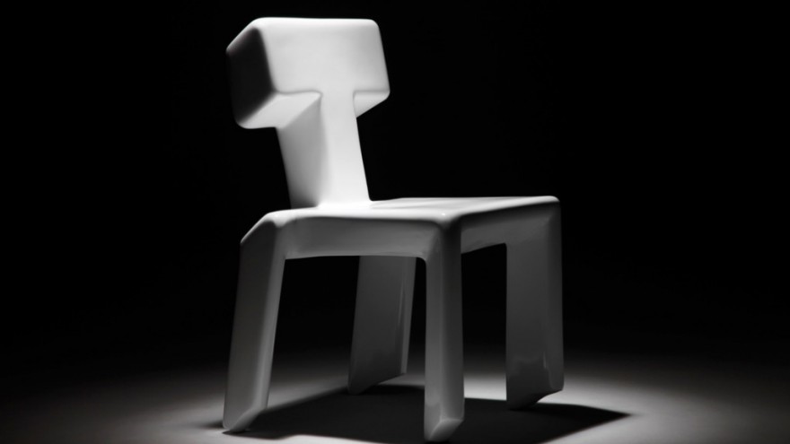 Stubborn Chair by Jurgen Bey. 
