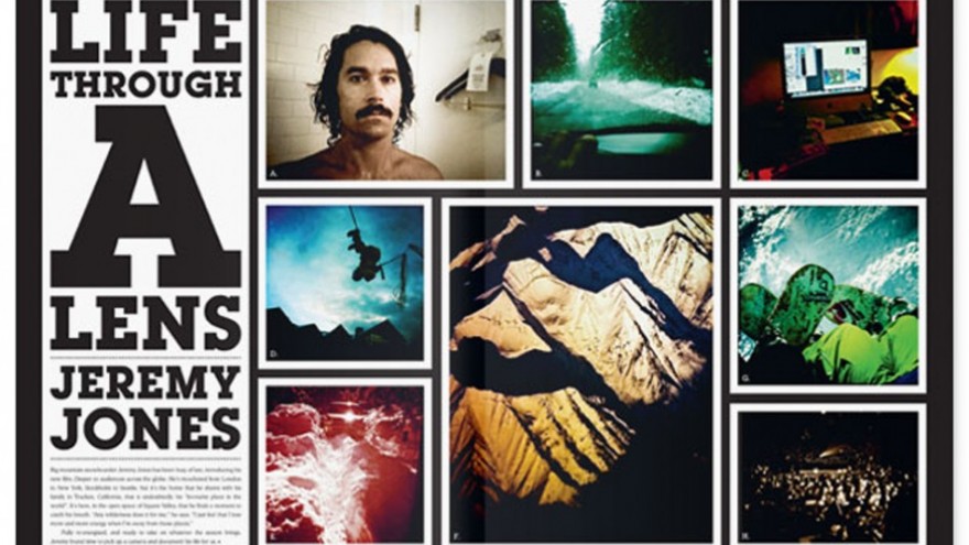 Huck magazine, in collaboration with David Carson. 