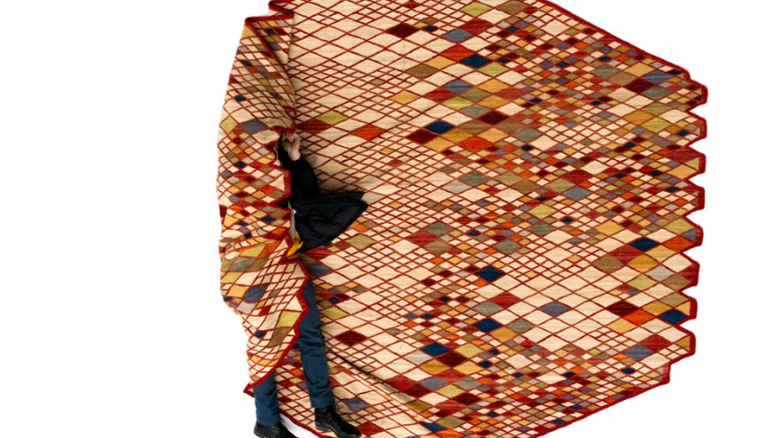 Losanges rug by Bouroullec Brothers.