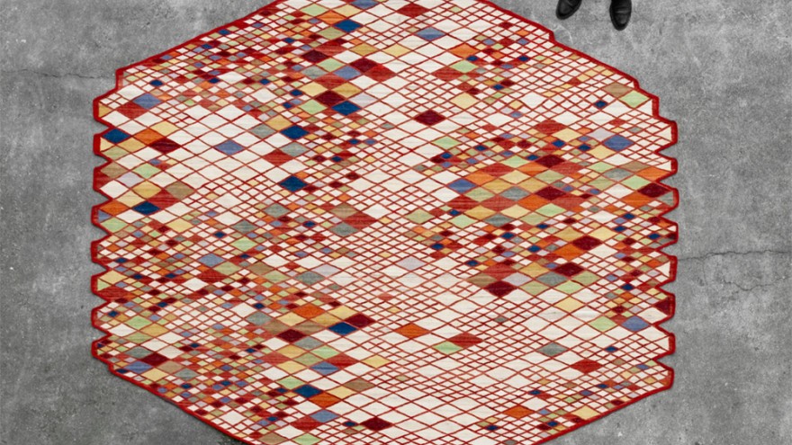 Losanges rug by Bouroullec Brothers.